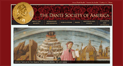 Desktop Screenshot of dantesociety.org